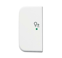 SRD-2-L-214 Клавиша двойная левая free@home, светорегулятор, Reflex, альпийский белый|6220-0-0201| ABB