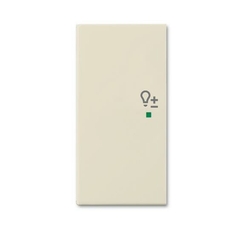 SRD-2-L-92 Клавиша двойная левая free@home, светорегулятор, Basic 55, цвет слоновая кость | 6220-0-0644 | 2CKA006220A0644 | ABB