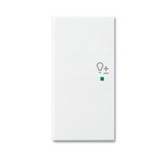 SRD-2-L-94 Клавиша двойная левая free@home, светорегулятор, Basic 55, цвет альпийский белый | 6220-0-0678 | 2CKA006220A0678 | ABB