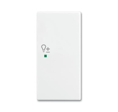 SRD-2-R-94 Клавиша двойная правая free@home, светорегулятор, Basic 55, цвет альпийский белый | 6220-0-0679 | 2CKA006220A0679 | ABB