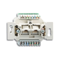 Мех. 2-постовой комп./телеф. розетки UAE, 8/8 полюсов, раздельно, RJ45, категория 6е, неэкр., до 250 МГц | 0230-0-0470 | 2CKA000230A0470 | ABB