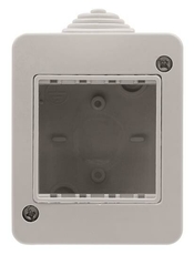 ABB Zenit/Stylo Коробка IP40 для открытой установки на 2модуля | N3291.1 | 2CLA329110N1101 | ABB