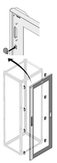Дверь стек.IP40 12 DIN H=2000мм W=800мм|1STQ007339A0000 | ABB