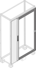 Дверь с ручкой IP40 H=1800мм W=1000мм|1STQ007367A0000 | ABB