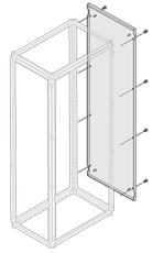 Панель боковая IP30/40 H=1800мм D=500мм|1STQ007610A0000 | ABB
