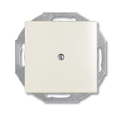 ABB Basic 55 Шале (белый) Заглушка с суппортом | 1715-0-0316 | 2CKA001715A0316 | ABB