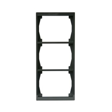 Рамка 3-постовая, 100мм серия Impressivo, антрацит | 1723F100-81 | 2TKA000365G1 | ABB
