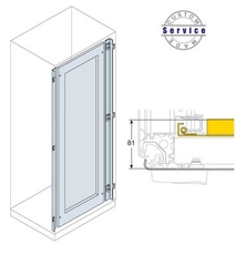 Дверь внутренняя с рамкой 2200x1000мм ВхШ | EE2310K | ABB