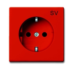 Розетка SCHUKO 16А 250В, серия solo/future, оранжевая | 2011-0-3723 | 2CKA002011A3723 | ABB
