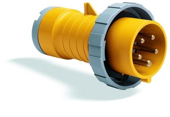 Вилка кабельная 316P3W, 16А, 3P+E, IP67, 3ч | 2CMA166470R1000 | ABB