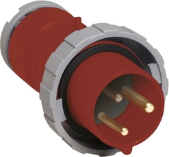 Вилка кабельная 263P9W, 63А, 2P+E, IP67, 9ч | 2CMA166778R1000 | ABB
