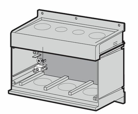 Верхняя крышка+нижняя секция с дном FMCE40, 1 ряд | 2CMA191077R1000 | ABB