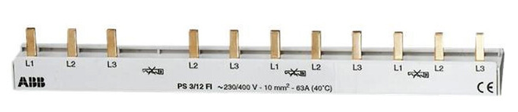 3ф.шина к. 12мод.63А диф.PS3/12FI | 2CDL230002R1012 | ABB