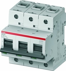 Выключатель автоматический трехполюсный S803N 20А D 36кА (S803N D20) | 2CCS893001R0201 | ABB