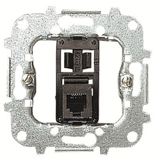 Розетка телекоммуникационная на 8 контактов, тип RJ45, категория 5е | 8118.5 | 2CLA811850A1001 | ABB