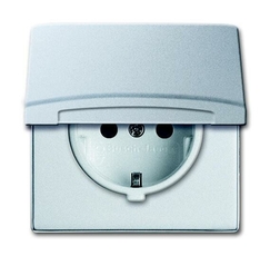 Розетка SCHUKO, 20 EUGKB-33-101, с крышкой, со шт., Allwetter44, IP44, серебр. алюминий, 16А, 250В. | 2064-0-0293 | 2CKA002064A0293 | ABB