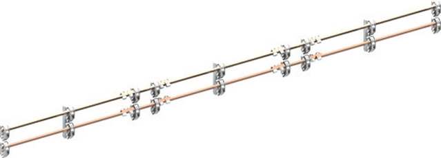 ZX2231 шина медная 20x5mm 2PW V2, A1 | 2CPX042637R9999 | ABB