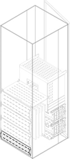 Перегородка верт.задн. H=100мм W=600мм | 1STQ001999B0000 | ABB