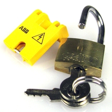 Замок SA3 (замок, адаптер замка и 2 ключа) для S200, S280 | GJF1101903R0003 | ABB