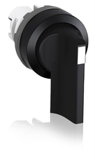Переключатель M2SS5-10B (длинная ручка) черный 2-х позиционный без подсветки (только корпус) 90 град. с фиксацией | 1SFA611204R1006 | ABB