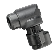 Разъем Bosch Compact CI, нейлон 6, черный, d8мм, угол 90, 2 вывода, CI08-90-BC2 | 7TCA298010R0166 | ABB
