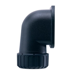 Фланец ASC54/FL/90/BL, 90°, полиамид 66, черный, d54, 2 шт. в пачке | 7TCA296000R1560 | ABB