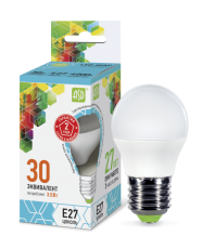 Лампа светодиодная LED-ШАР-standard 3.5Вт 230В Е27 4000К 320Лм | 4690612002040 | ASD