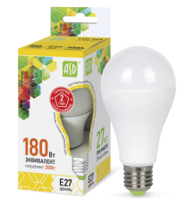 Лампа светодиодная LED-A60-standard 20Вт 230В Е27 3000К 1800Лм | 4690612004198 | ASD