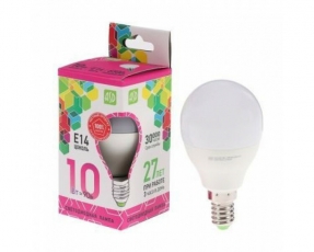 Лампа светодиодная LED-ШАР-standard 10Вт 230В Е14 6500К 900Лм | 4690612015460 | ASD
