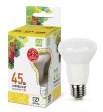 Лампа светодиодная LED-R63-standard 5Вт 230В Е27 3000К 450Лм | 4690612001579 | ASD