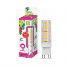 Лампа светодиодная LED-JCD-standard 9Вт 230В G9 6500К 810Лм | 4690612026688 | ASD