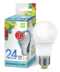 Лампа светодиодная LED-A65-standard 24Вт 230В Е27 4000К 2160Лм | 4690612014272 | ASD