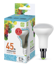 Лампа светодиодная LED-R50-standard 5Вт 230В Е14 4000К 450Лм | 4690612001517 | ASD