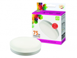 Лампа светодиодная LED-GX53-standard 8Вт 230В 6500К 720Лм | 4690612012308 | ASD
