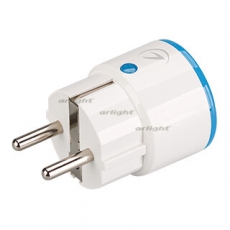 INTELLIGENT ARLIGHT Смарт-розетка ZW-7012-PLUG (100-240V, 1x10A) | 023968 | Arlight
