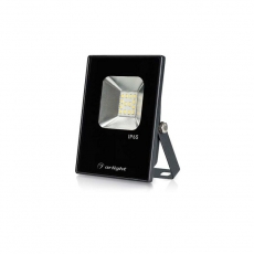 Прожектор светодиодный архитектурный AR-FLAT-ICE-10W-220V Day (Black, 120 deg) | 023568 | Arlight