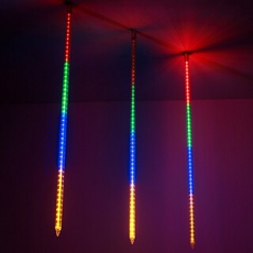 Светодиодная гирлянда ARD-ICEFALL-CLASSIC-D23-1000-CLEAR-96LED-LIVE RGB (230V, 1.5W) | 026105 | Arlight