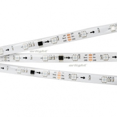 Лента светодиодная SPI-5000SE-5060-30 12V Cx3 RGB (10mm, 7.2W, IP65) | 026369(1) | Arlight