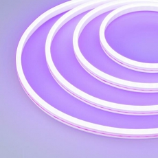 Гибкий неон GALAXY-1206-5000CFS-2835-100 12V Purple (12x6mm, 12W, IP67) (arlight, 12 Вт/м, IP67) | 029360 | Arlight