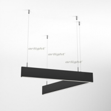 Светильник ALT-LINEAIR-ANGLE-60-FLAT-UPDOWN-DIM-700x605-55W Day4000 (BK, 100 deg, 230V) (arlight, IP20 Металл, 3 года) | 033012 | Arlight