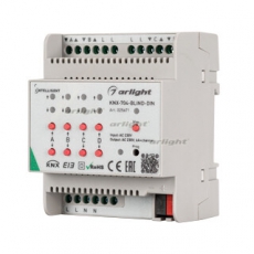 INTELLIGENT ARLIGHT Контроллер штор KNX-704-BLIND-DIN (230V, 4x6A) | 025671 | Arlight