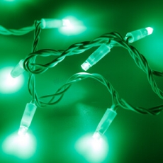 Светодиодная гирлянда ARD-STRING-CLASSIC-10000-WHITE-100LED-FLASH GREEN (230V, 7W) | 025816 | Arlight