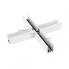 Коннектор крестовой MAG-CON-4563-X90 (WH) (Arlight, IP20 Металл, 3 года) | 026930(1) | Arlight