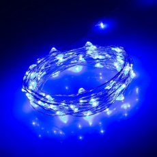 Светодиодная нить WR-5000-12V-Blue (1608, 100LED) | 017995 | Arlight
