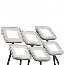 Набор KT-S-6x0.6W LED Warm White 12V (квадрат) | 018234 | Arlight