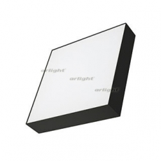 Светильник SP-QUADRO-S300x300-36W Warm3000 (BK, 120 deg, 230V) (arlight, IP40 Металл, 3 года) | 029487(1) | Arlight