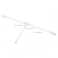 Коннектор питания ARL-MOONLIGHT-SPI/DMX-CON-POWER-T-MID-WIRE-WH (arlight, IP67 Пластик, 3 года) | 031466 | Arlight