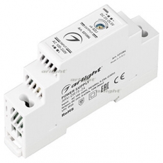 Блок питания ARV-DR15-24 (24V, 0.63A, 15W) (Arlight, IP20 DIN-рейка) | 031084 | Arlight