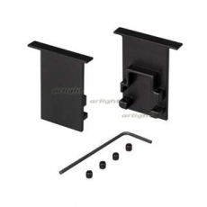 Заглушка SL-COMFORT-2542-F BLACK глухая (arlight, Металл) | 031782 | Arlight