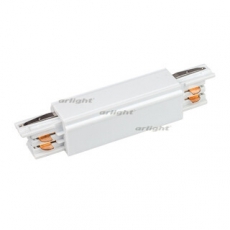 Коннектор прямой LGD-4TR-CON-LONG-WH (C) | 028836 | Arlight